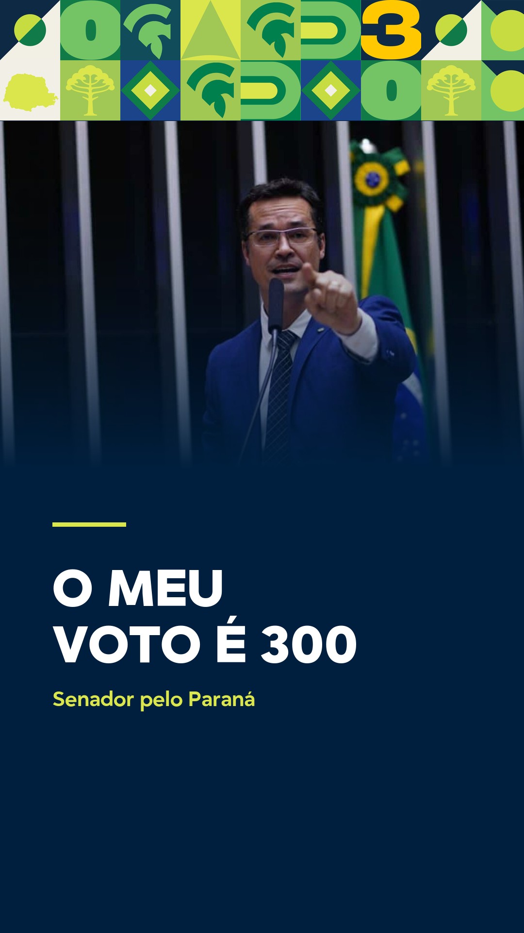 O meu voto é 300